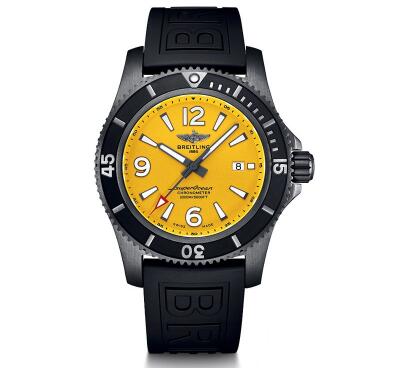 The Breitling Superocean replica is water resistant to a depth of 2,000 meters.