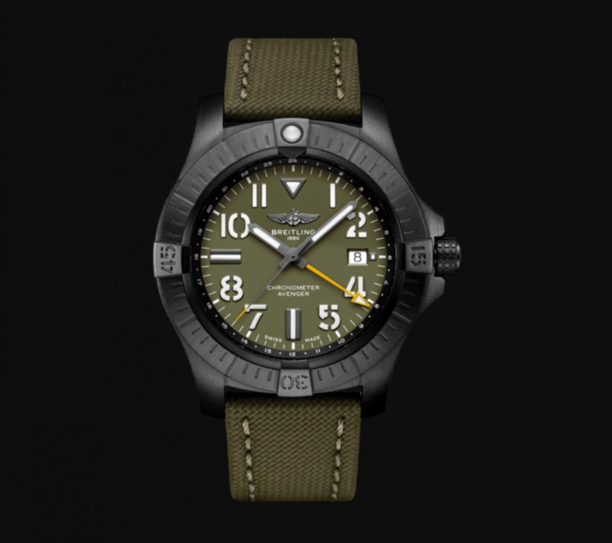 The titanium fake watch is waterproof.